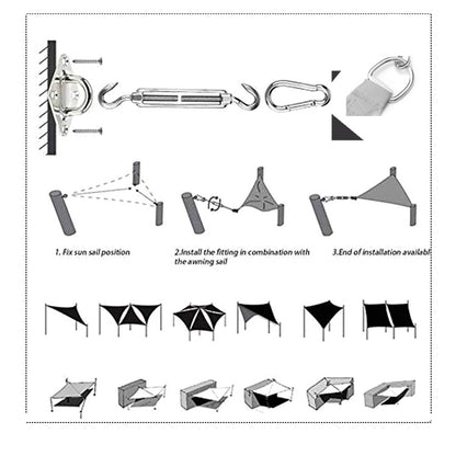 Cross-Border Sunshade Sail