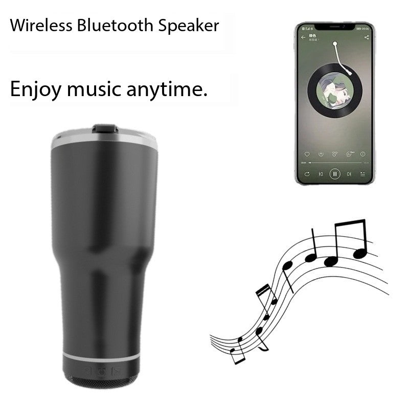 Insulated Cup with Bluetooth Speaker