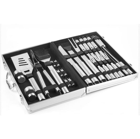 Aluminum Box Stainless Steel Grill Set