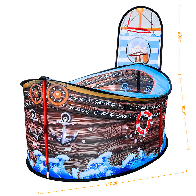 Interactive Pirate Ship Tent