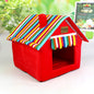 Petdog Folding House with Detachable Warm Summer Pad