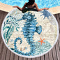 Nautical Circular Beach Towel