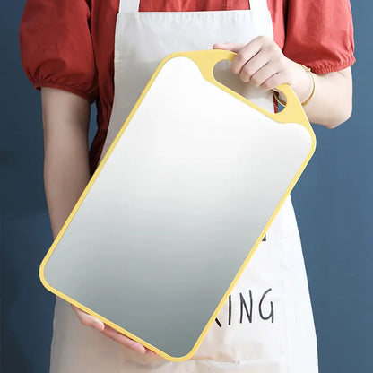 Stainless Steel Double Sided Cutting Board, Antibacterial Cutting Board