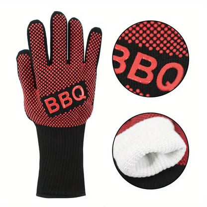 High-Temperature Resistant BBQ Gloves