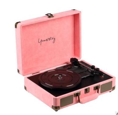 Retro Wireless Bluetooth Stereo Vinyl Record Player