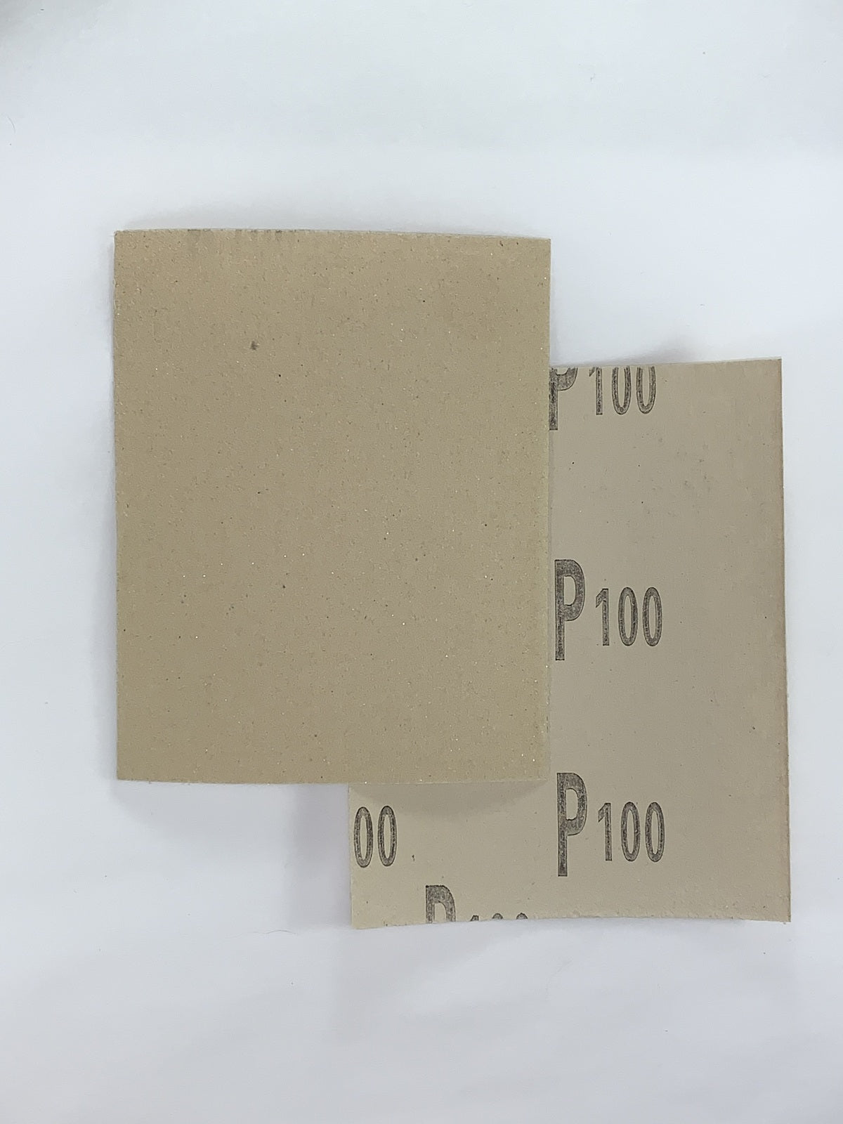 Four Standard, 3”x4” inch 100 grit Abrasive paper