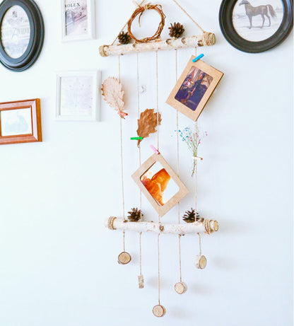 Natural Wooden Wall Hanging