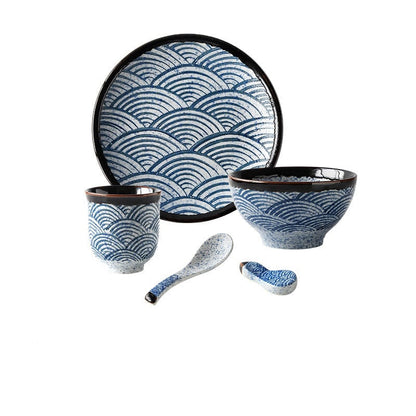 Sea Ripple Restaurant Tableware Set