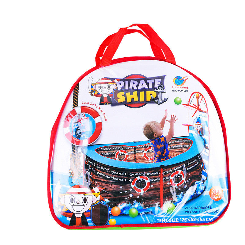 Interactive Pirate Ship Tent