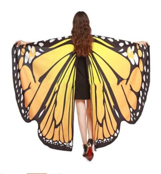 Chiffon Butterfly Beach Towel