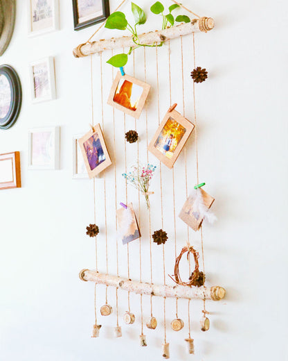 Natural Wooden Wall Hanging