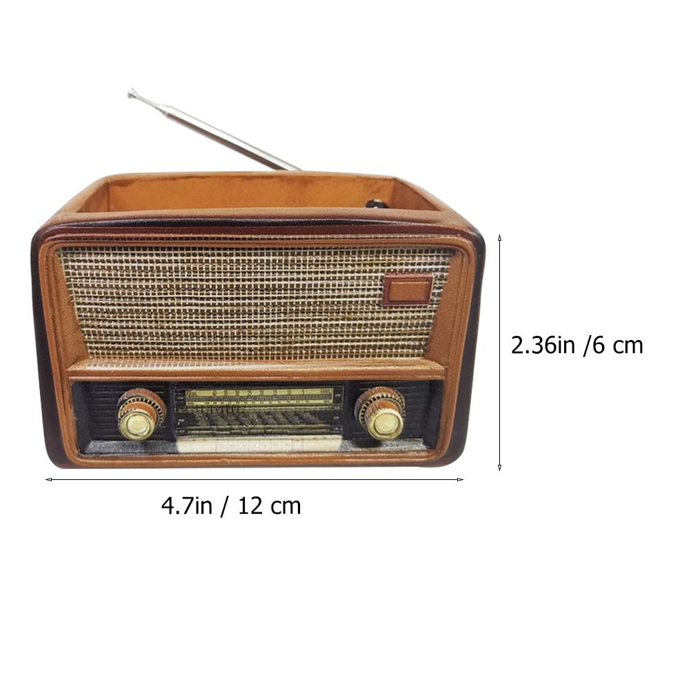 Retro Radio Shape Ornament Flower Pot (Eco-Friendly)