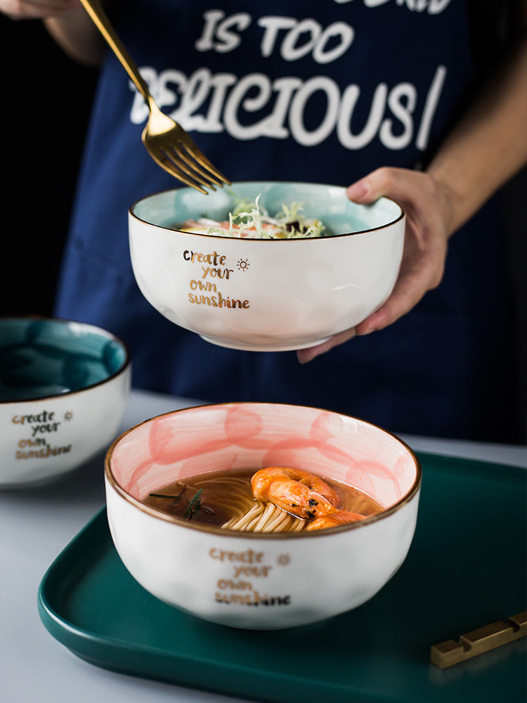 Hand-Painted Porcelain Bowl